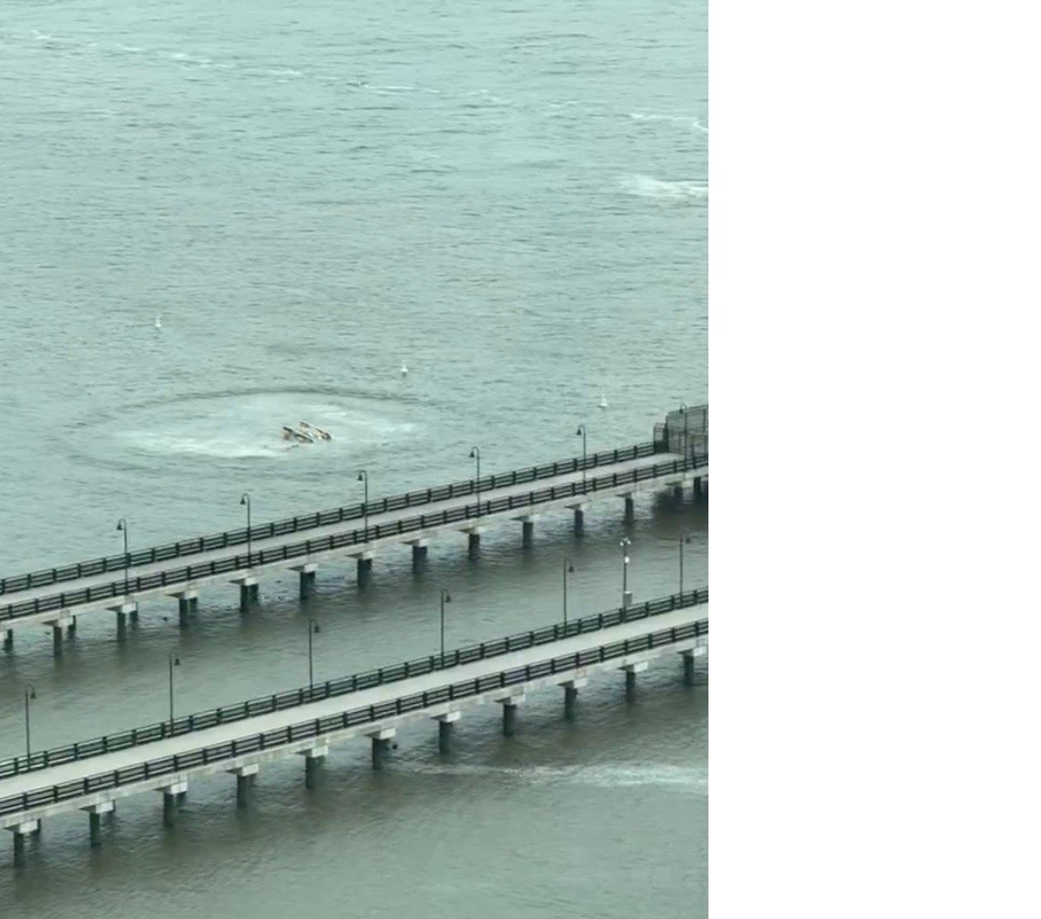 Helicóptero cai no rio Hudson, em Nova York; não há informação sobre vítimas