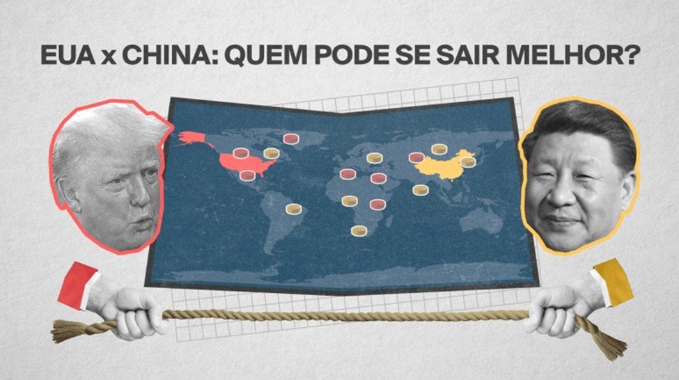 Reação ao tarifaço mostra que a China está ‘pronta’ para a guerra comercial; entenda