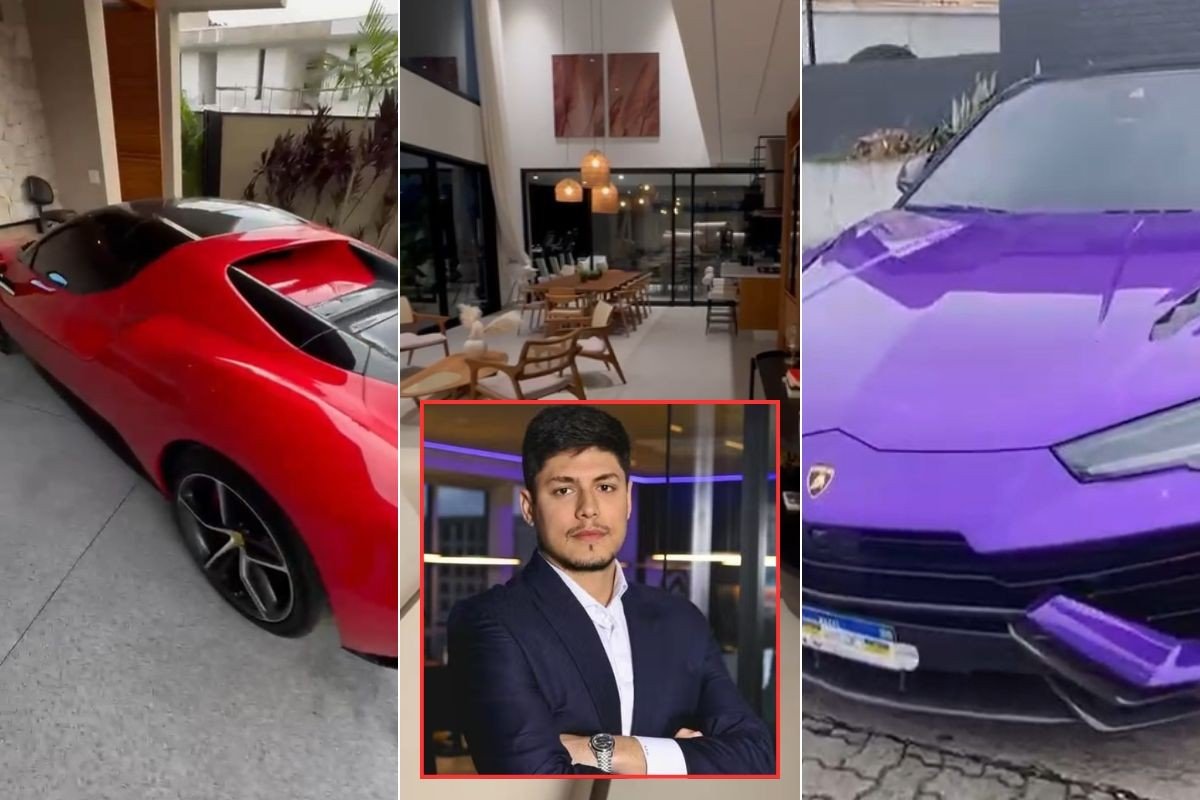 Vídeo mostra mansão de chefe que tomou carro de funcionária e foi preso em operação da Polícia Federal