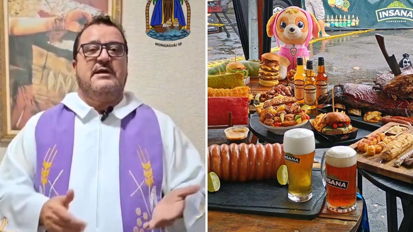 Padre critica festival de churrasco durante a Semana Santa: ‘afronta ao povo católico’; VÍDEO
