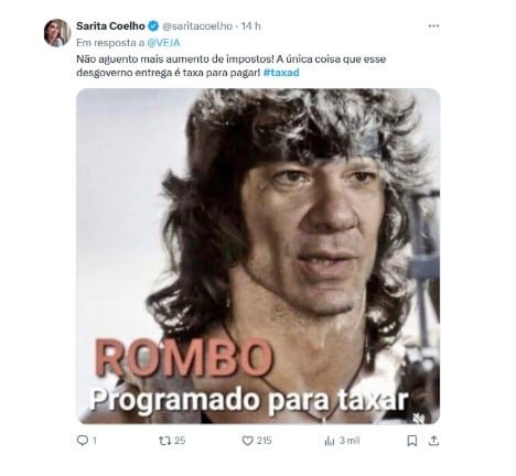 Memes sobre ‘Taxad’ voltam a viralizar depois de aumento do IOF
