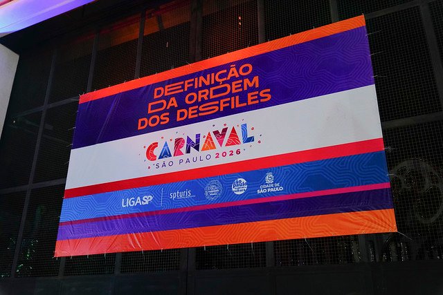 Câmara Municipal de São Paulo acompanha definição da ordem dos desfiles do Carnaval 2026