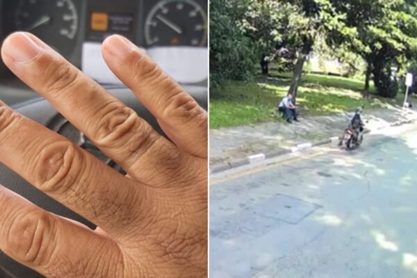 Motorista de ônibus é ameaçado com ‘pipoco na cara’ durante assalto no litoral de SP; VÍDEO
