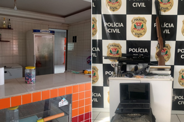 Operação da Polícia Civil prende quatro pessoas por tráfico de drogas e contrabando em bar no interior de SP