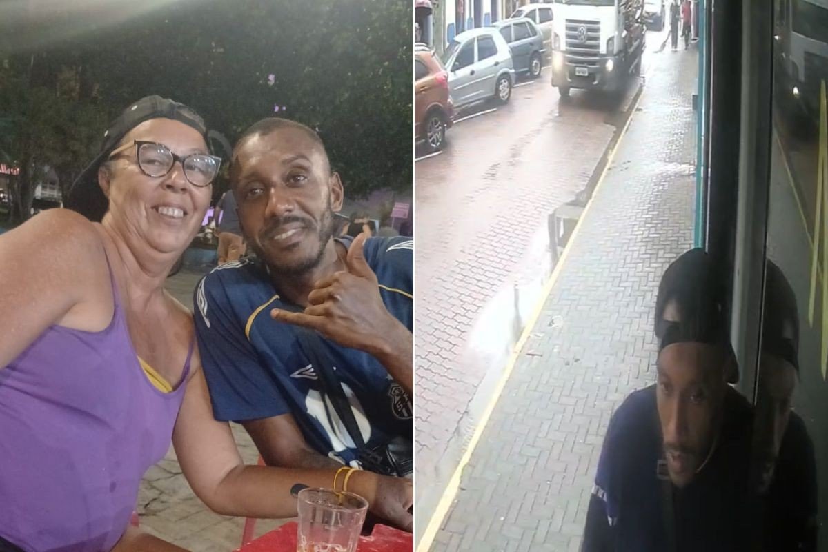 Vídeo mostra suspeito de matar ex a marteladas saindo da casa dela após o crime no litoral de SP