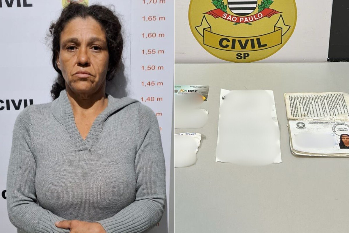 Mulher é presa após usar carteira de trabalho falsa e se passar por idosa para receber benefício do INSS