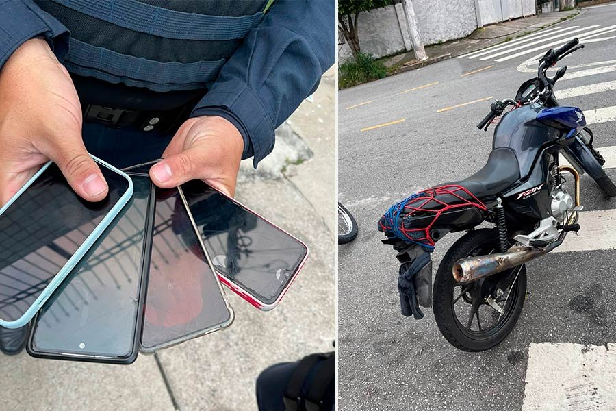 Homem é preso em flagrante em Taboão da Serra após série de roubos na zona sul