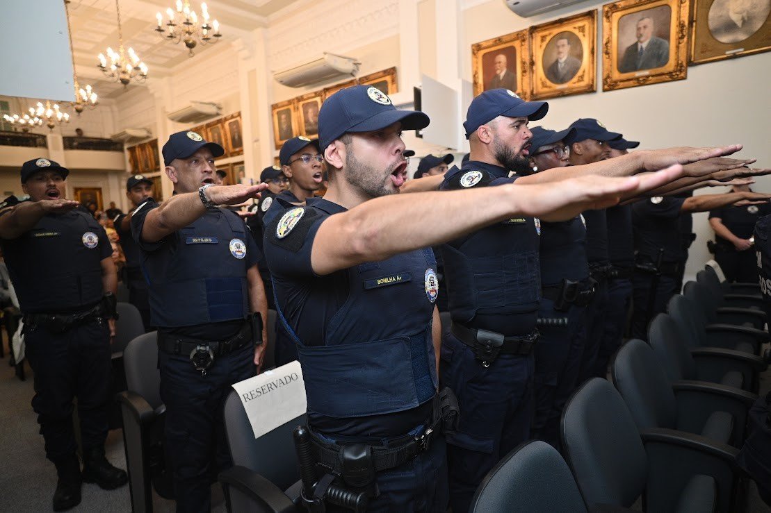 GCM de Santos, SP, ganha reforço de 47 novos agentes
