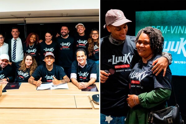 MC Luuky, de Taboão da Serra, assina com Sony Music e celebra sucesso nacional