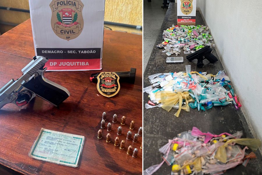 Polícia Civil realiza Operação “Unio Virium II” e prende 22 suspeitos em ação conjunta em Taboão da Serra e região
