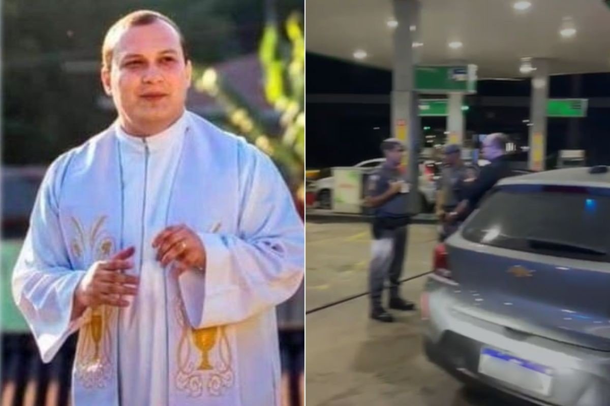 Padre bêbado quebra garrafas em posto, xinga e ameaça frentistas em SP; bispo pede perdão pelo ‘escândalo’