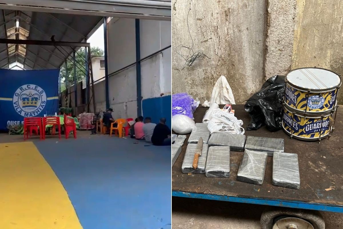 Presidente de escola de samba é preso por armazenar drogas no barracão e distribuí-las para pontos de tráfico