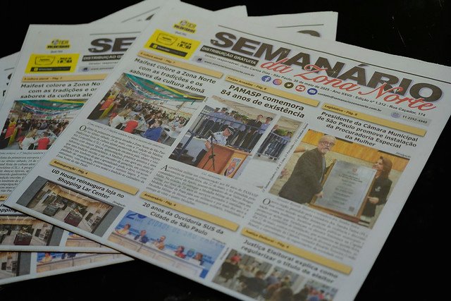Presidente da Câmara de SP é homenageado pelo jornal Semanário da Zona Norte