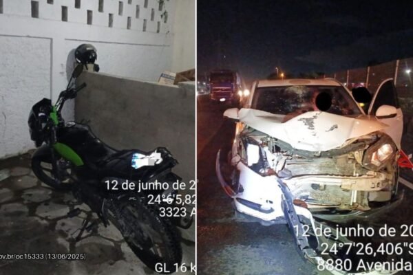 Passageira de moto por app fica em estado grave após acidente em rodovia no litoral de SP