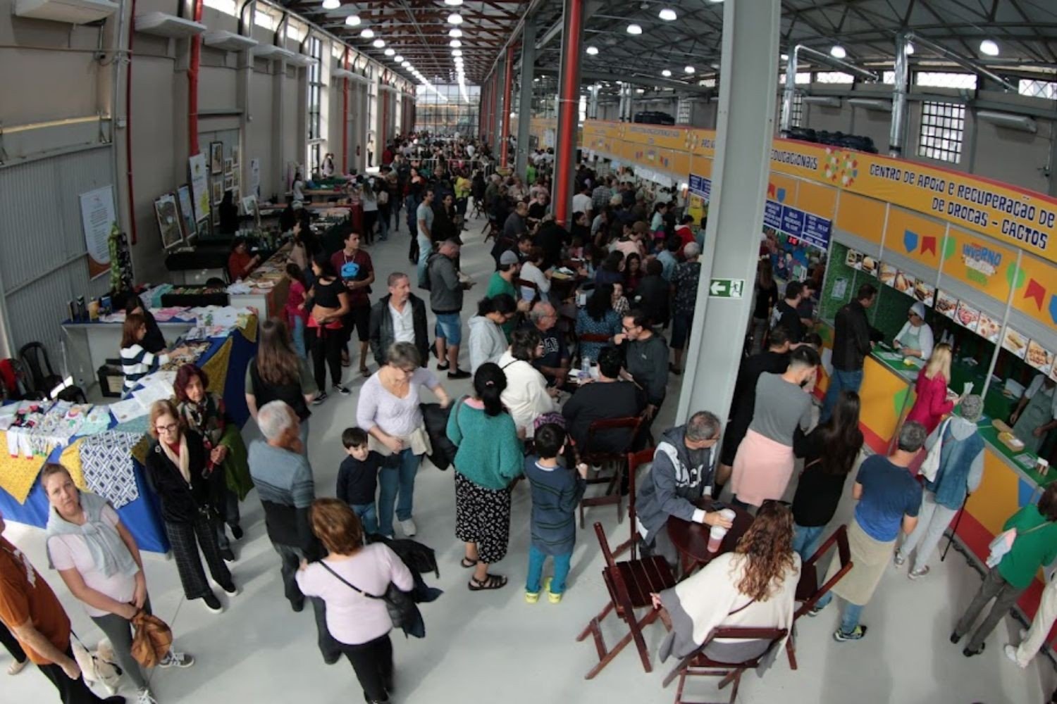 Festa Inverno oferece lazer, comidas típicas e música em Santos, SP