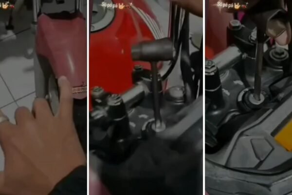Adolescentes furtam moto, exibem desmontagem na web e acabam detidos no litoral de SP; VÍDEO