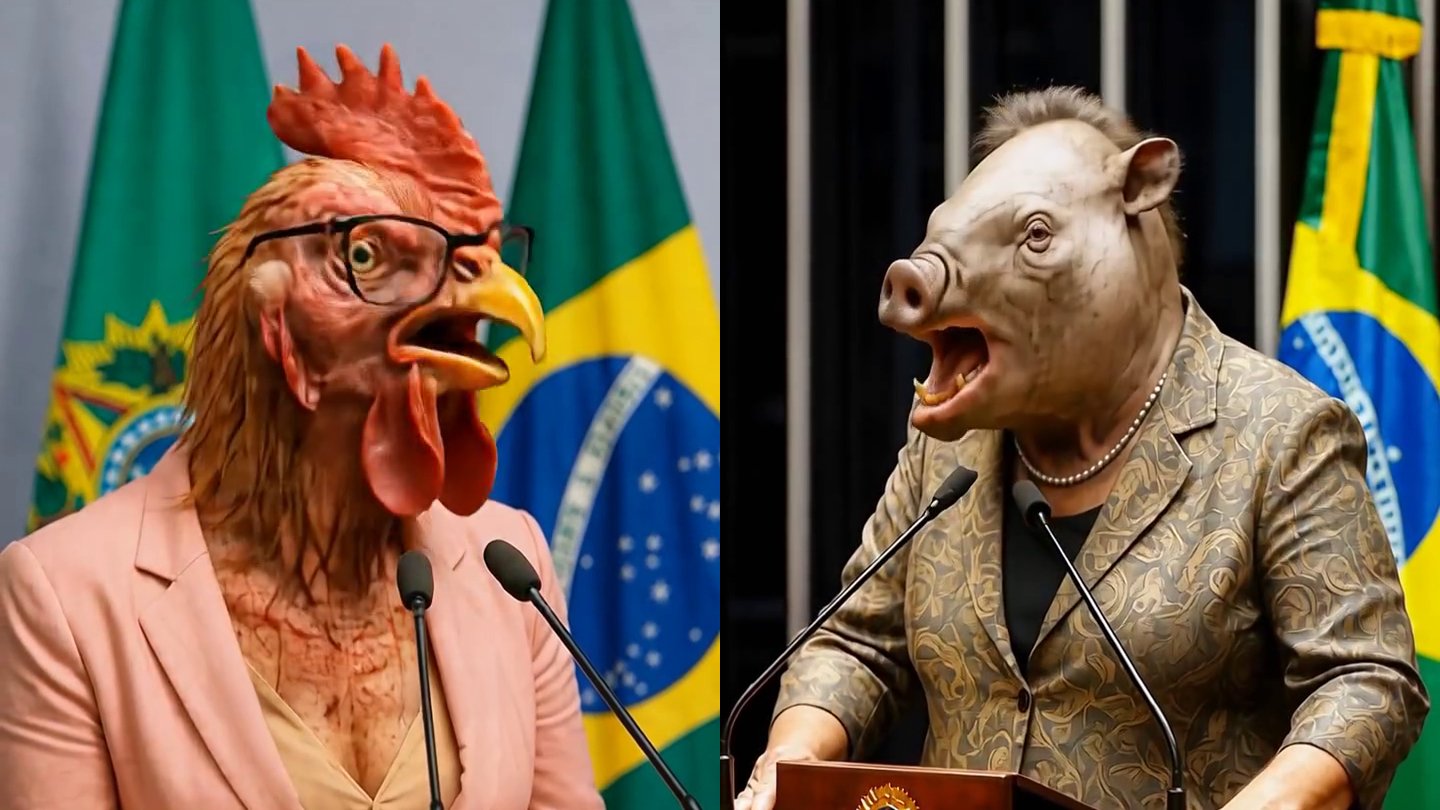 A inteligência artificial dá nova voz à sátira política