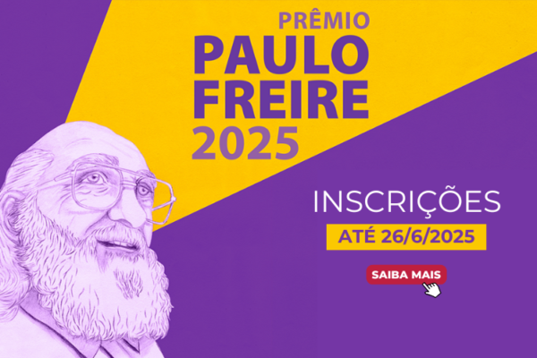 Inscrições para o Prêmio Paulo Freire de Qualidade do Ensino terminam nesta quinta