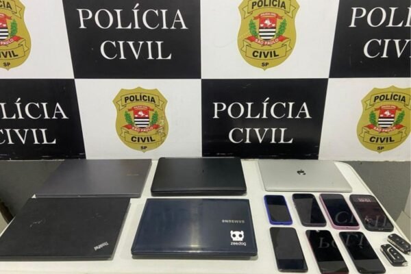 Polícia prende quadrilha que aplicava golpes se passando por bancos e lojas no litoral de SP
