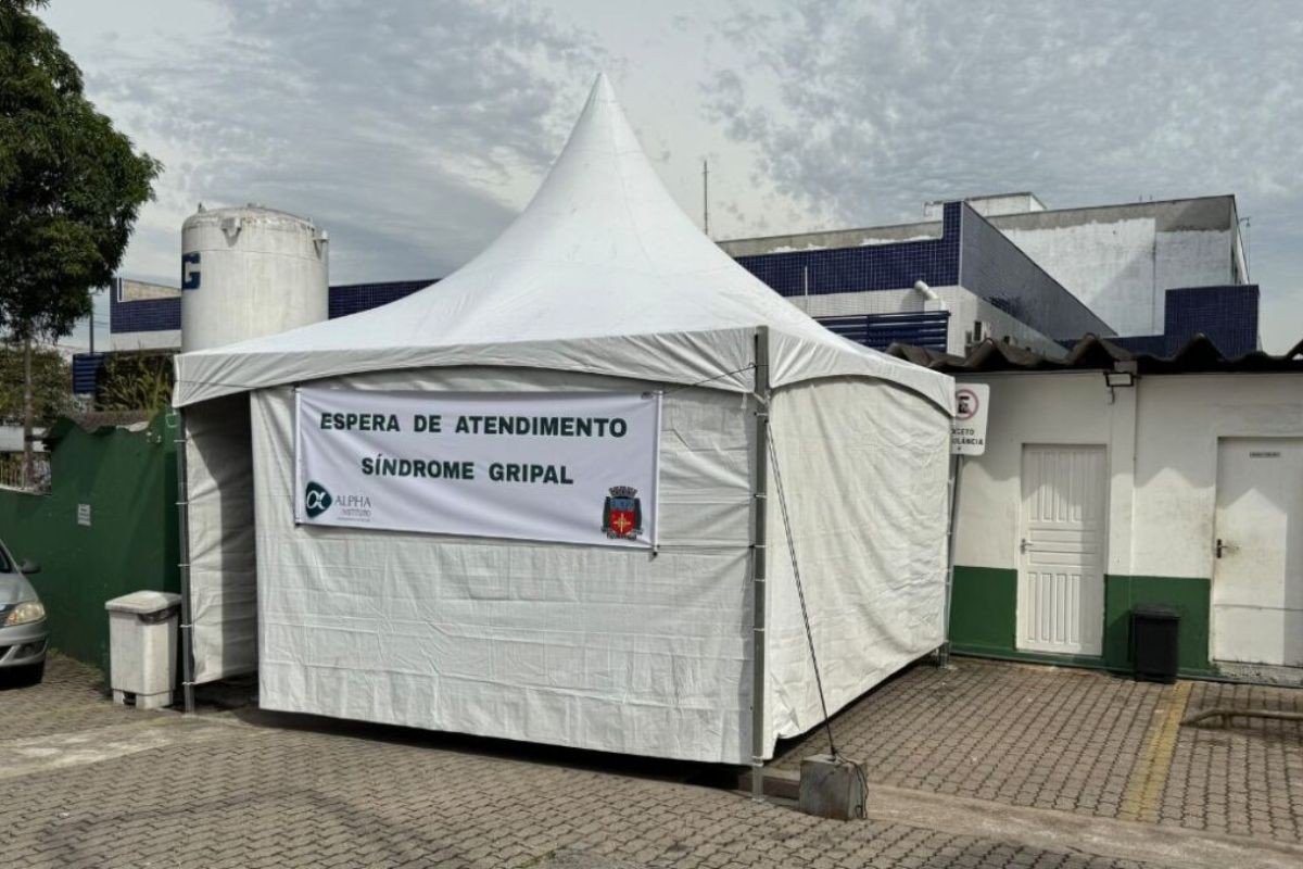 PS Central de Cubatão, SP, abre novos espaços para atendimento de pessoas com sintomas gripais