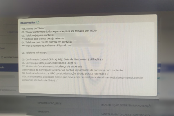 Jovem descobre que foi dada como morta por operadora de internet ao tentar cancelar serviço: ‘Fiquei sem reação’
