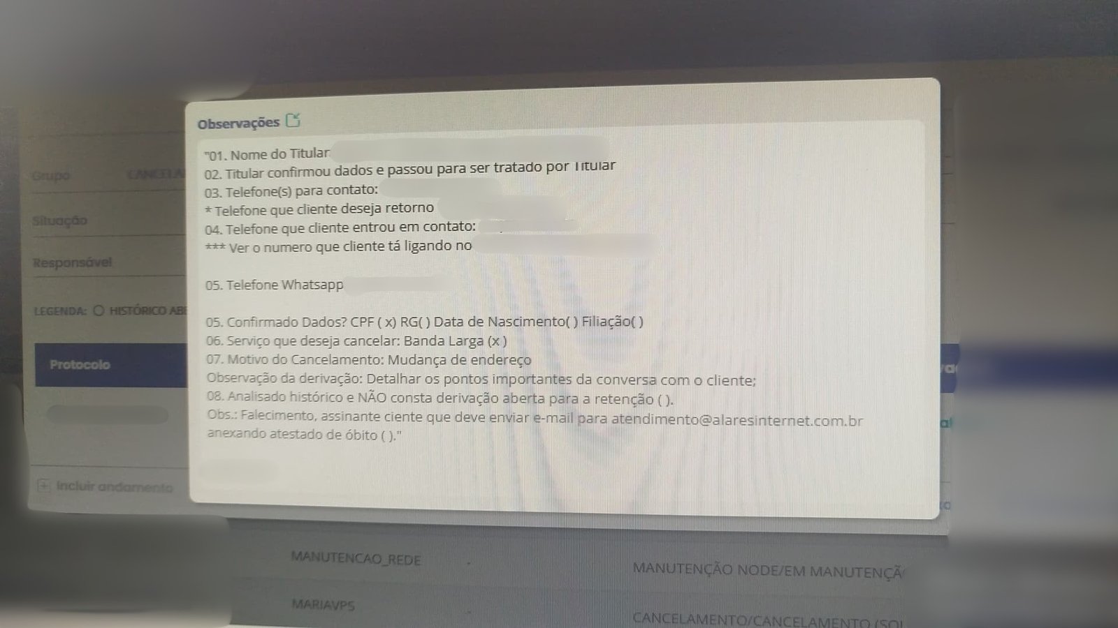 Jovem descobre que foi dada como morta por operadora de internet ao tentar cancelar serviço: ‘Fiquei sem reação’