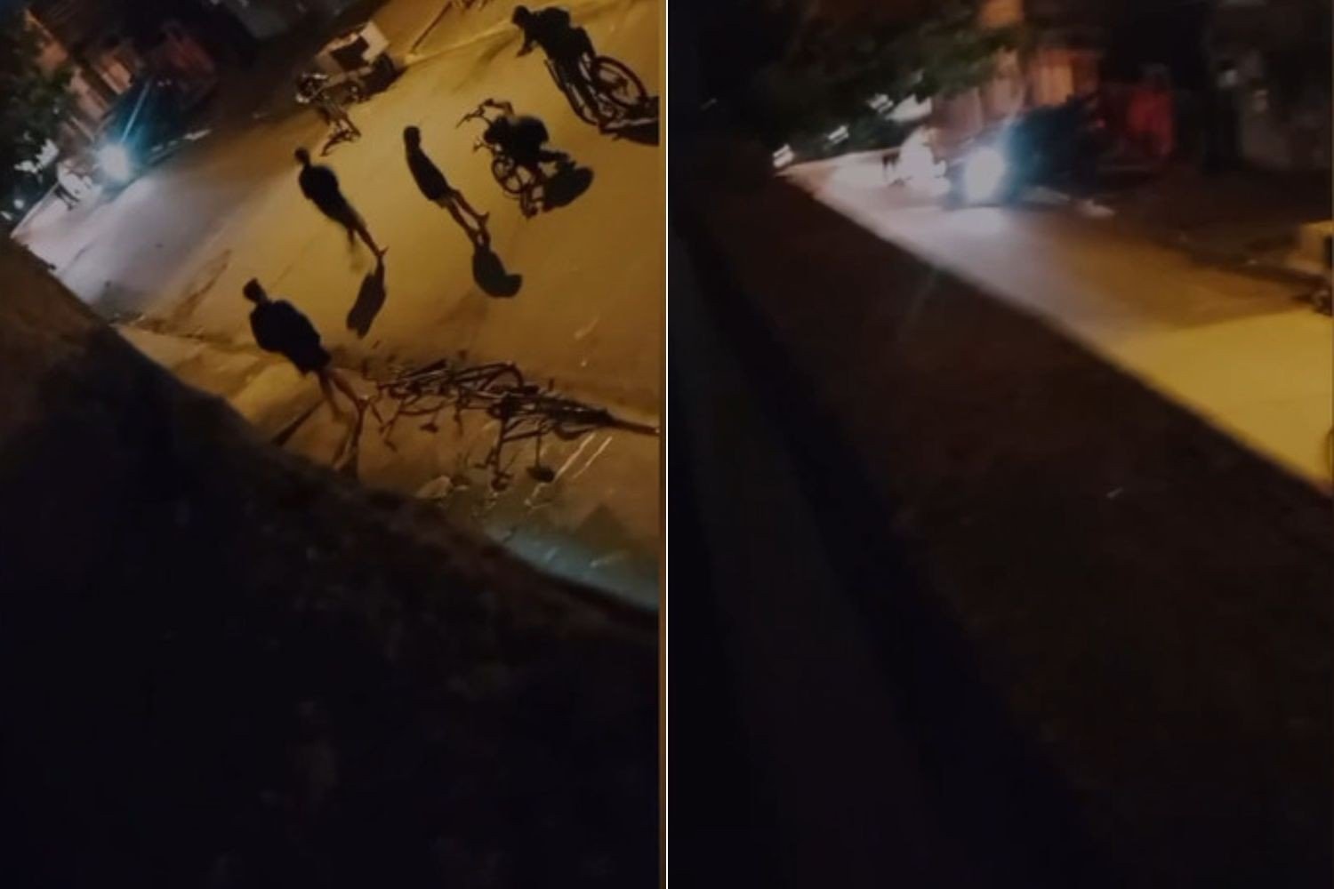 Criança narra momento de tensão em vídeo após homem ser morto pela Rota: ‘Tem gente chorando’