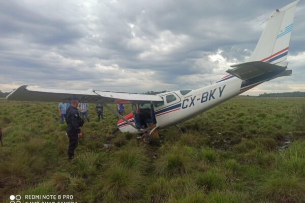 Aeronave é roubada de aeroclube na fronteira do Brasil com o Uruguai e encontrada no Paraguai