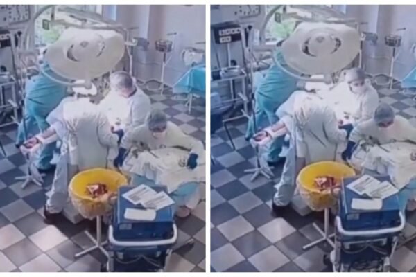 Médicos em cirurgia seguram paciente durante terremoto na Rússia; veja VÍDEO Médicos em cirurgia seguram paciente durante terremoto na Rússia; veja VÍDEO