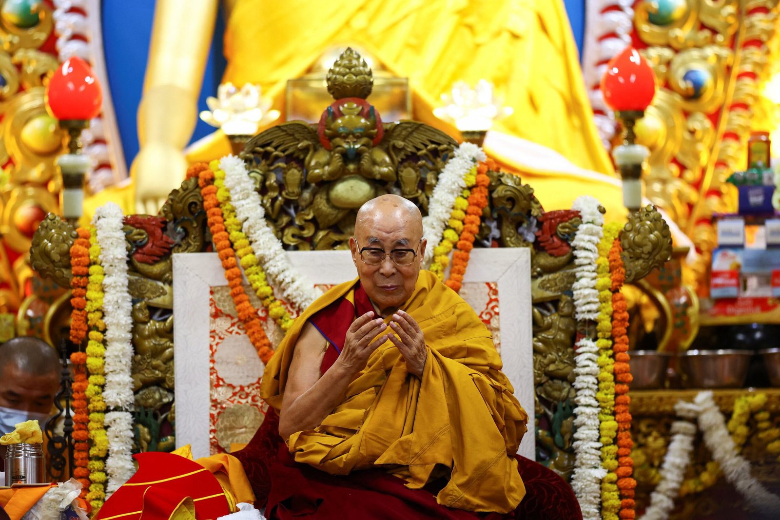 Dalai Lama diz que espera viver além dos 130 anos