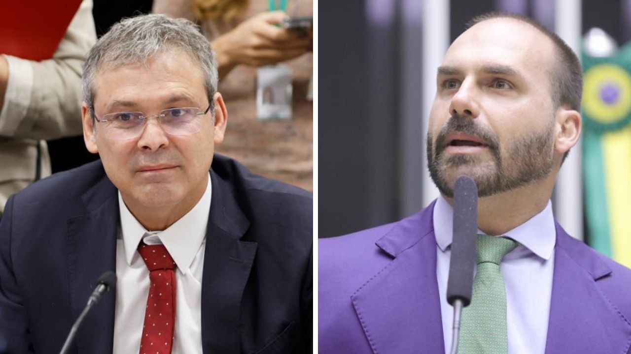 PT pede prisão preventiva de Eduardo Bolsonaro