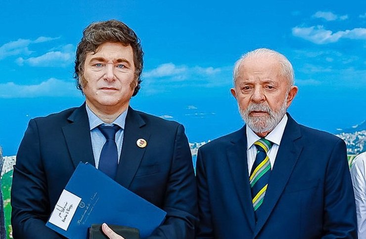 A recepção de Milei a Lula no Mercosul