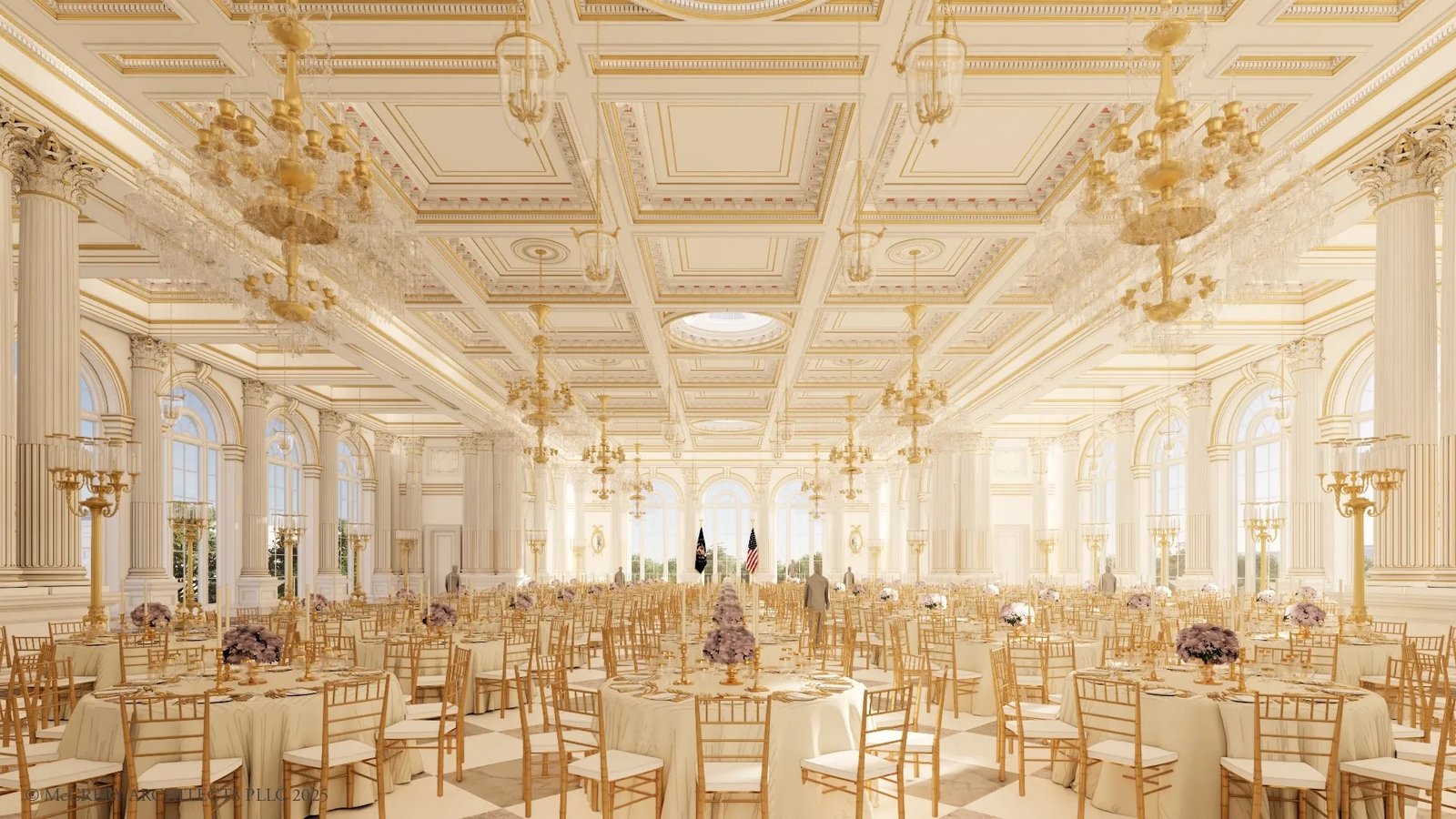 Trump anuncia construção de salão de baile de US$ 200 milhões na Casa Branca; FOTOS