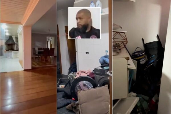 Luxo e degradação: novas imagens mostram estado de apartamento onde tesoureiro do PCC foi preso