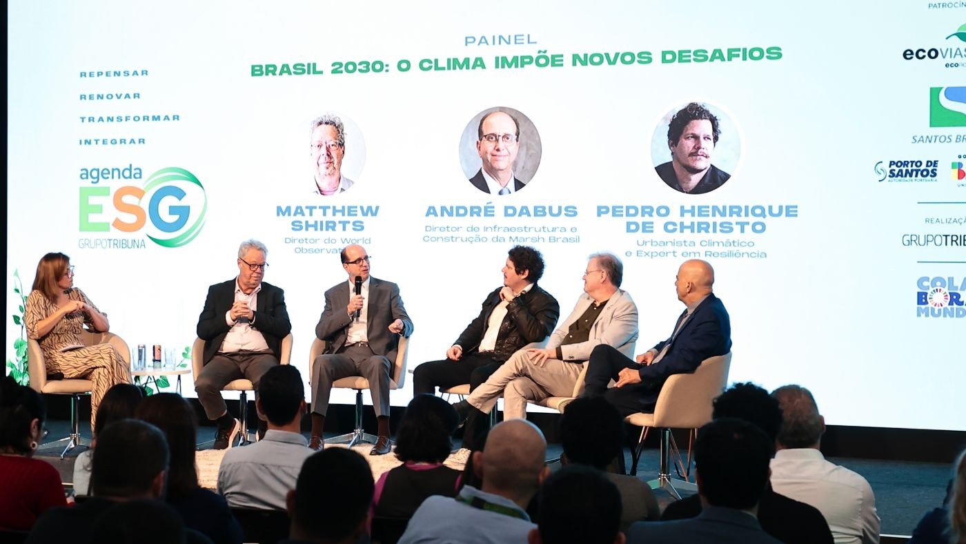 Especialistas debatem adaptação climática e soluções urbanas no Agenda ESG 2025