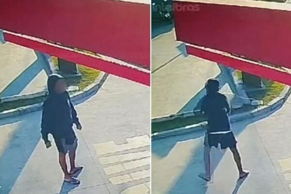 Câmera flagra ataque a ônibus em Guarujá; VEJA