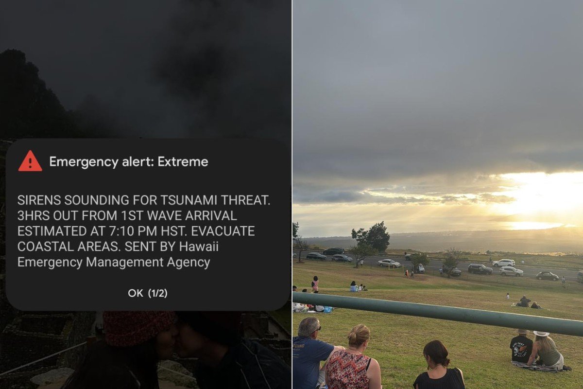 Turista brasileira no Havaí busca abrigo em montanha após alerta de tsunami: ‘Pânico total’; VÍDEO