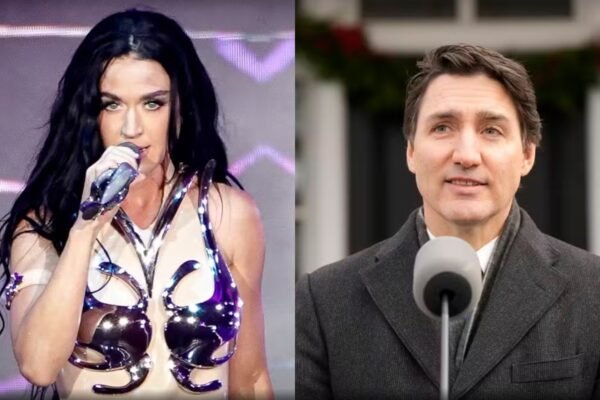 Katy Perry e Justin Trudeau jantam juntos no Canadá