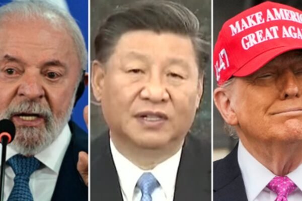 É #FAKE que China e Brasil assinaram acordo comercial de 20 anos em resposta a tarifas de 50% de Trump