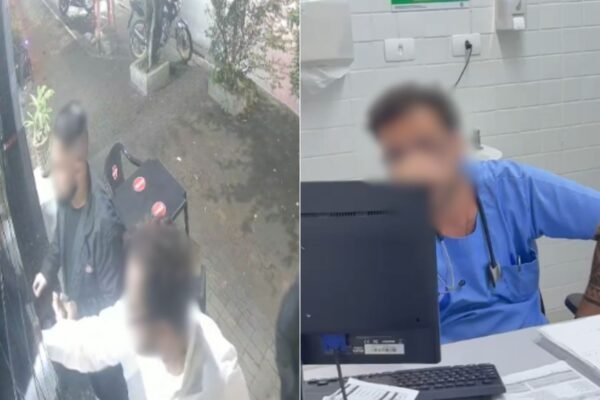 Vídeo mostra médico fazendo compra antes de ser acusado de beber vodka durante atendimento em PS Vídeo mostra médico fazendo compra antes de ser acusado de beber vodka durante atendimento em PS