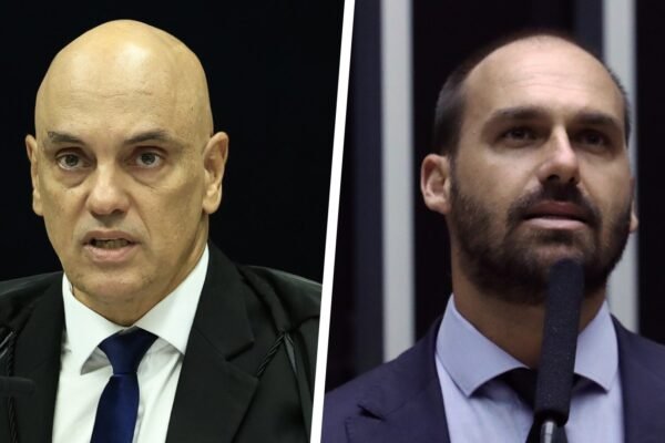 Jornal americano diz que Eduardo Bolsonaro trabalha com governo Trump para impor sanções a Moraes