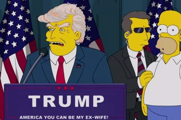 É #FAKE que episódio dos Simpsons tenha ‘previsto’ Lula derrubando Trump do poder; vídeo foi feito com inteligência artificial