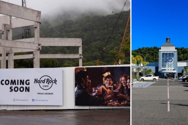 Hard Rock Café abre em Praia Grande até dezembro em complexo com hotel de luxo e CT do Santos FC, ambos em parceria com Neymar Hard Rock Café abre em Praia Grande até dezembro em complexo com hotel de luxo e CT do Santos FC, ambos em parceria com Neymar