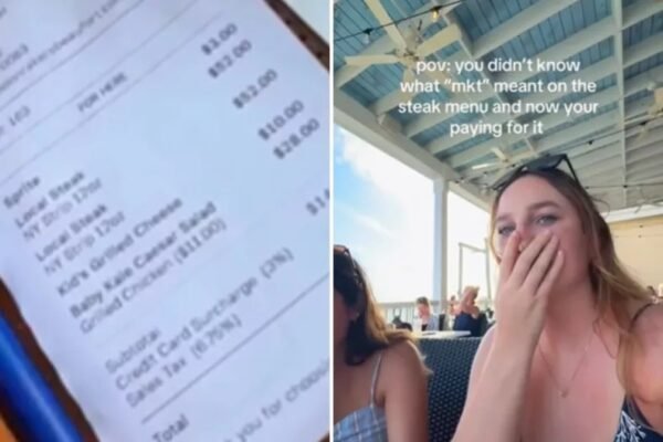 Jovens confundem sigla em cardápio de restaurante e conta sobe de R$ 160 para R$ 850; veja VÍDEO