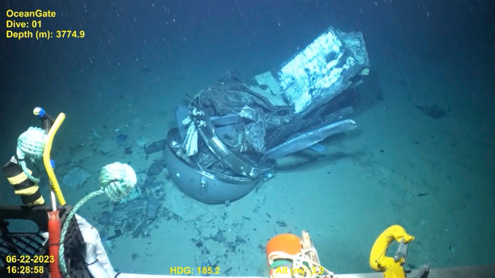 Submarino Titan: perda de integridade do casco e segurança ‘gravemente falha’ causaram implosão, diz relatório final