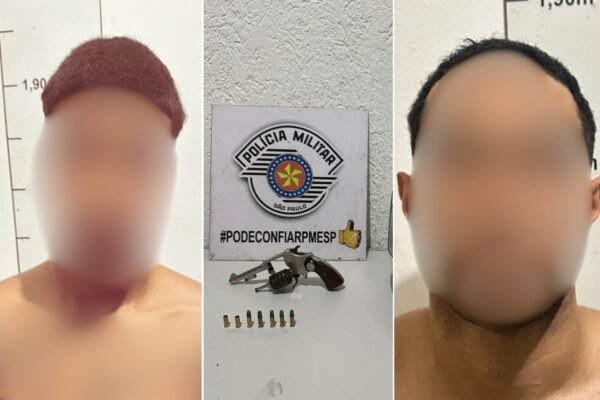 Adolescentes são detidos em São Vicente após roubo de joias; arma falha ao tentar atirar na vítima