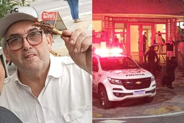 Empresário é morto após ameaçar filhas e trocar tiros com a PM no litoral de SP