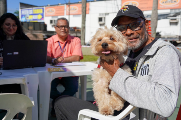 Praia Grande oferece microchipagem gratuita para cães e gatos; veja como participar