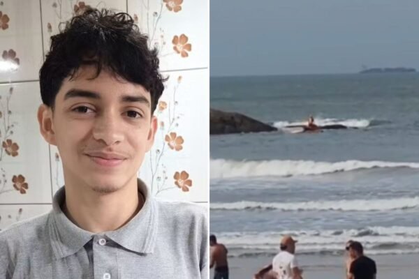 Corpo de turista que desapareceu após tentar nadar até ilha é encontrado no mar em Guarujá, SP Corpo de turista que desapareceu após tentar nadar até ilha é encontrado no mar em Guarujá, SP