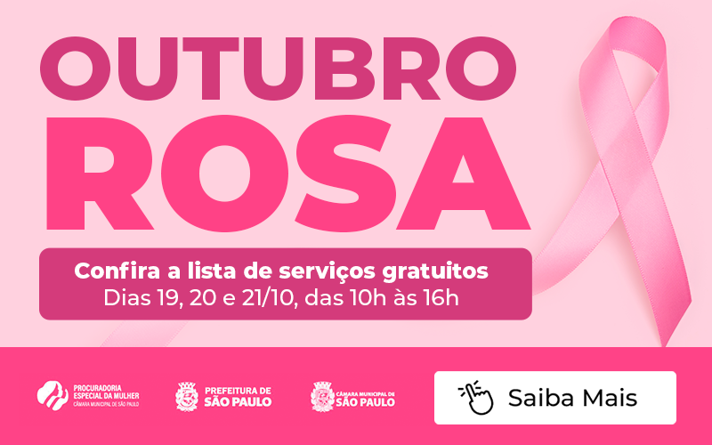 Outubro Rosa: Palácio Anchieta recebe mutirão de saúde e cidadania voltado às mulheres